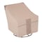 Modern Leisure Monterey Patio Swivel Lounge Chair Cover, 37.5 in. L x 39.25 in. W x 38.5 in. H, Beige 2972 - alternate 1
